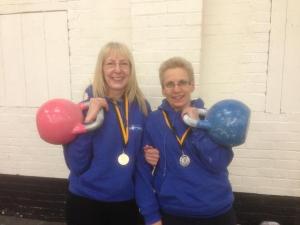 Medals and kettlebells